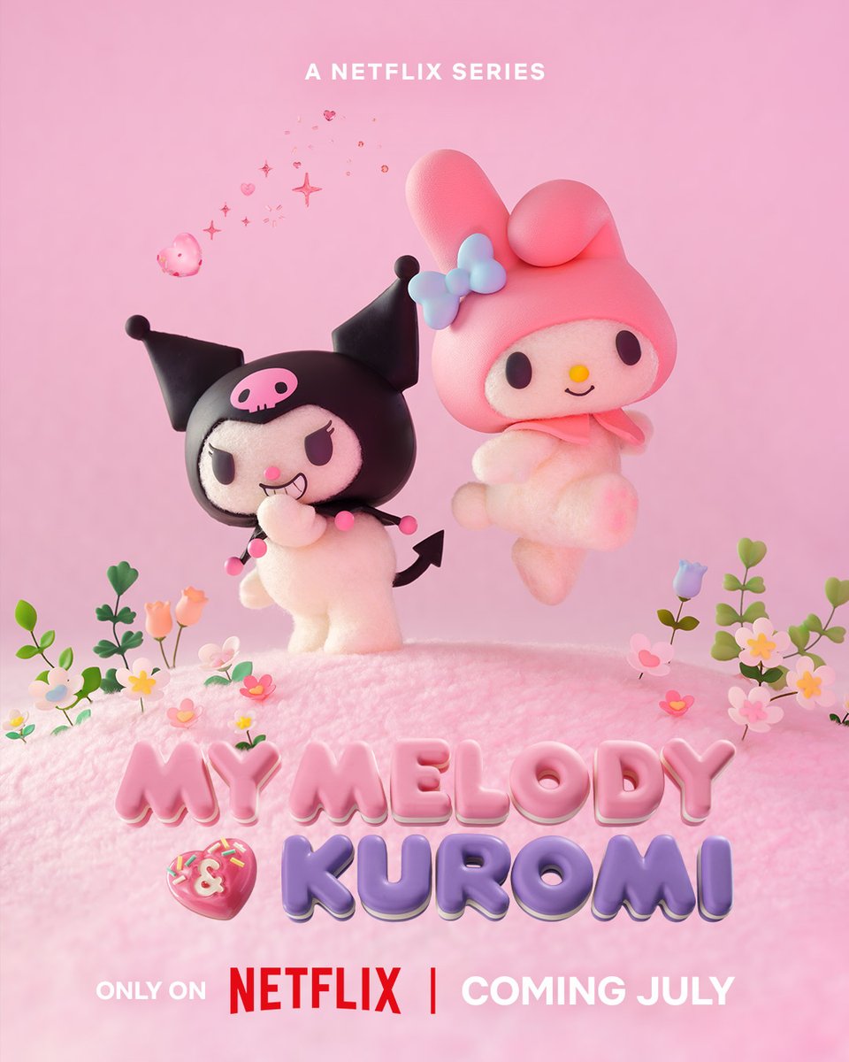 Netflix series "My Melody & Kuromi" production confirmed